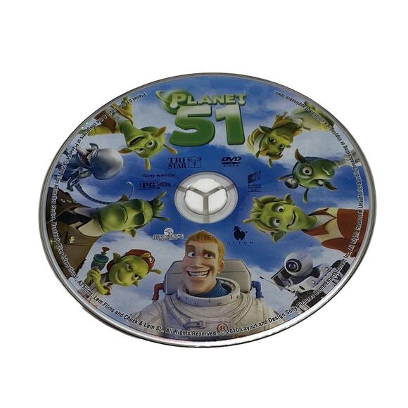 Planet 51 - Family Animation starring Dwayne Johnson DVD 2009 TRI STAR Kids - Picture 10 of 16